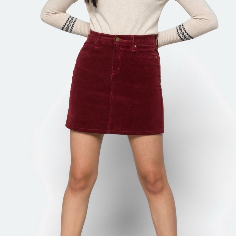 Market & Spruce Adalee Corduroy Skirt